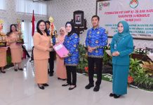 Bupati dan Wabup Hadiri HUT ke-26 Darma Wanita Persatuan dan Hari Ibu ke-97 2025