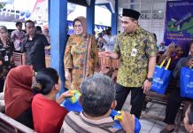 Kolaborasi Layanan Masyarakat Sambut Pemudik, Bupati Dampingi Wagub Kunjungi Terminal Sukoharjo