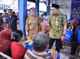 Kolaborasi Layanan Masyarakat Sambut Pemudik, Bupati Dampingi Wagub Kunjungi Terminal Sukoharjo
