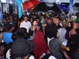 Bupati-Wabup dan Forkopimda Sambut Peserta Mudik Gratis di Terminal