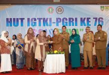 Hadiri Peringatan HUT IGTKI-PGRI Ke-76 Se-Solo Raya, Ini Pesan Bupati