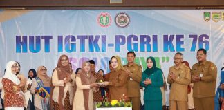 Hadiri Peringatan HUT IGTKI-PGRI Ke-76 Se-Solo Raya, Ini Pesan Bupati