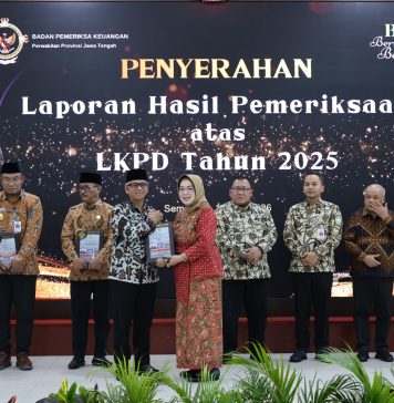 Pemkab Sukoharjo Kembali Raih Opini WTP, Bupati: Motivasi untuk Lebih Baik