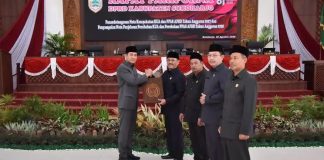 Plt Bupati Sukoharjo Hadiri Paripurna Penandatanganan KUA-PPAS APBD 2027