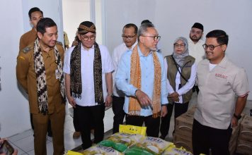 Plt Bupati Sukoharjo Dampingi Zulhas dan Mendag Tinjau Tiga KDMP Jelang Launching
