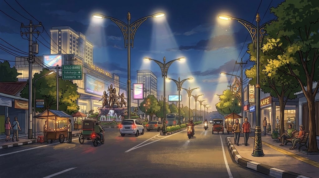 Penerangan Jalan Sukoharjo 2